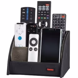 Hama "Commander" Remote Control Holder, Support passif, Noir