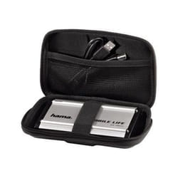 Hama 2.5" HDD Case "EVA", black EVA (Acétate de vinyle d'éthylène) Noir