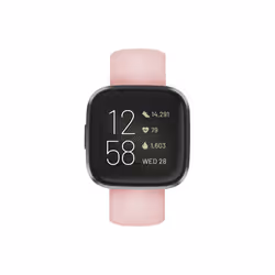 Hama 00086233, Bande, Smartwatch, Rose, Fitbit, Versa 2, Versa, Versa Lite, Silicone