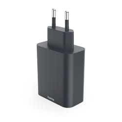 Hama 00086445 chargeur d'appareils mobiles Smartphone, Tablette Gris Secteur Charge rapide Intérieure
