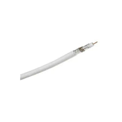 Hama 00086669 câble coaxial 10 m Blanc