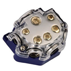 Hama Powersplitter 1/5 "Techline" adaptateur de puissance & onduleur Argent