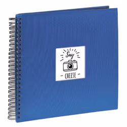Hama Fine Art, Bleu, 300 feuilles, 10 x 15, Reliure spiralée, Noir, 50 feuilles