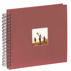 Hama 4007249901491 album photo et protège-page Bordeaux 100 feuilles 10 x 15 Reliure spiralée