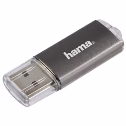 Hama "Laeta" FlashPen, 16 Go, USB Type-A, 2.0, Casquette, Gris