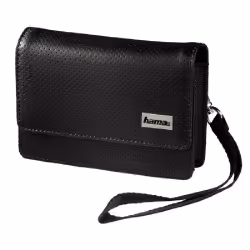 Hama NaviBag Black & White, S1, Noir, Cuir, 108 g, 110 x 75 x 20 mm
