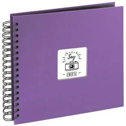 Hama 4007249948762 album photo et protège-page Lilas 100 feuilles 10 x 15 Reliure spiralée