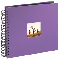 Hama 4007249948762 album photo et protège-page Lilas 100 feuilles 10 x 15 Reliure spiralée