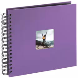 Hama 4007249948762 album photo et protège-page Lilas 100 feuilles 10 x 15 Reliure spiralée