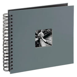 Hama Fine Art album photo et protège-page Gris 100 feuilles 10 x 15 Reliure spiralée