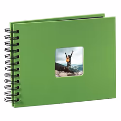 Hama Fine Art album photo et protège-page Vert 50 feuilles 10 x 15 Reliure spiralée