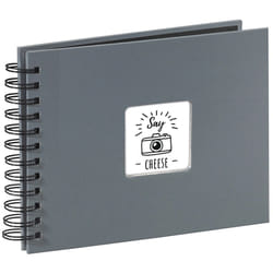 Hama 4007249948847 album photo et protège-page Gris 50 feuilles 10 х 15 Reliure spiralée