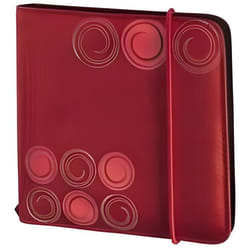 Hama 00095669 étui disque optique 24 disques Rouge