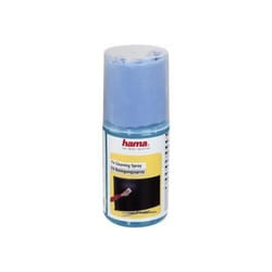 Hama 00095878 kit de nettoyage pour ordinateur LCD/TFT/Plasma Pulvérisateur et chiffon sec de nettoyage d'équipement électronique 200 ml