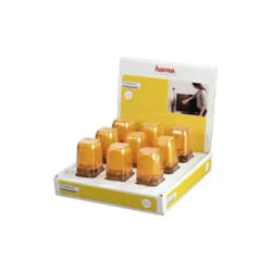 Hama 00095881 Chiffon de nettoyage Microfibre Jaune 9 pièce(s)