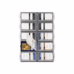 Hama 00095985, Polypropylène (PP), Noir, Transparent, 142 mm, 74 mm, 4 mm