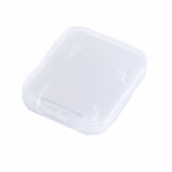 Hama 00095989, 1 cartes, MMC, SD, Polypropylène (PP), Transparent, Résistant aux chocs, 40 mm