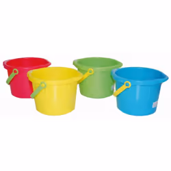 Spielstabil 7235, Seau, Plastique, Couleurs assorties