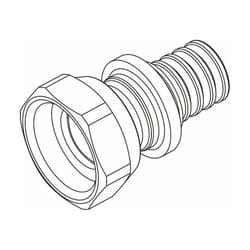 Rehau - Raccord droit e.p. sdr 11 lx 16-1/2' f - 11690901001