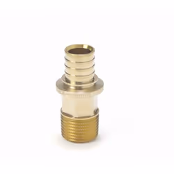 Raccord droit male SDR 11 LX REHAU 16-1/2M - 11690921001" - Té à passage réduit en laiton. Durée de garantie: 10 ans selon co ...
