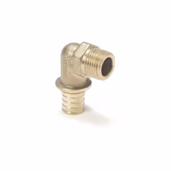 Coude 90° male SDR 11 LX REHAU 16-1/2 M - 11691361001" - Coude 90° avec sortie mâle SDR 11 LX en laiton. Durée de garantie: 1 ...