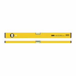 BMI 689/80, Niveau de ligne, 0,8 m, Noir, Jaune, 1 mm/m, Aluminium, 50 mm