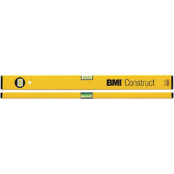 Niveau à bulles 689 Construct 200 cm aluminium jaune ± 1 mm/m BMI