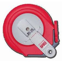 BMI 505234030B mètre à ruban 30 m Plastique Rouge, Gris