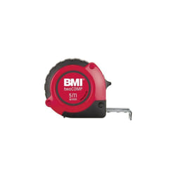 BMI - 472341021 twocomp mètre à ruban de poche, blanc/noir/rouge, 3 m x 16 mm