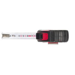BMI 472 twoCOMP mètre à ruban 8 m Acrylonitrile-Butadiène-Styrène (ABS) Noir, Rouge