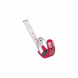 Description générale Mètre-ruban de 3 m en acier inoxydable, finition blanc laqué. Conçu pour une utilisation pratique, il es ...