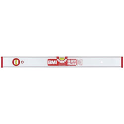 Niveau à bulle alustar 40cm alu.argent ± 0,5 mm/m - 694040 e - BMI