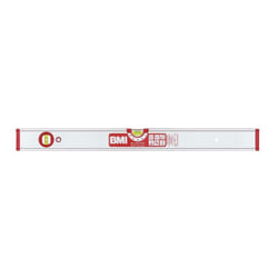 Niveau à bulles alustar 100 cm aluminium argent ± 0,5 mm/m avec aimant