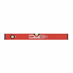 En aluminium · Surface thermolaquée rouge · Avec capuchons d’extrémité antichoc en caoutchouc et fiole ronde anti-reflets · A ...