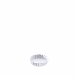 Küchenprofi 0750418212, Moule à tarte, Rond ondulé, Porcelaine, Blanc, 0 - 280 °C, 12,2 cm