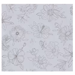 d-c-table F2315113, Rond, Gris, Toile cirée de table, Intérieure et extérieure, 150 x 150 cm, 1 pièce(s)