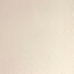 Protège table Padua blanc 135cm rond 2.14mm.