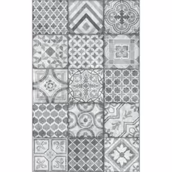 d-c-table F2312202, Rond, Gris, Toile cirée de table, Intérieure et extérieure, 150 x 150 cm, 1 pièce(s)