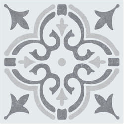 D-c-fix - 12 dalles murales adhésives wall tiles jamila gris 15.25x15.25cm boite de 6 - dc-fix