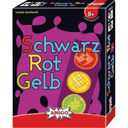 Amigo 01663 – Noir Rouge Jaune, Jeu de Cartes