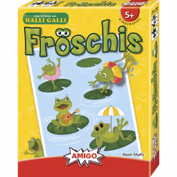 Amigo Fröschis, Jeu de cartes, Concentration, 5 an(s), 20 min