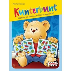 AMIGO - 3957 - JEU DE SOCIÉTÉ "KUNTERBUNT" - BOÎTE MÉTALLIQUE - LANGUE: ALLEMANDE