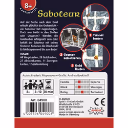 Amigo 04900 jeu de société Saboteur 30 min Jeu de cartes Tactique