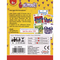 Amigo 04910 jeu de société Jeu de cartes Assortiments