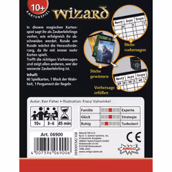 Amigo 06900 jeu de société Wizard 45 min Jeu de cartes Stratégie