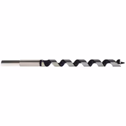 Mèche spirale à bois avec pointe de filet à centrage automatique et traçoir. Idéale pour le perçage de trous profonds dans le ...