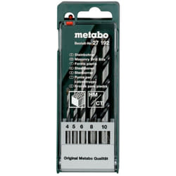 Metabo - Coffret de forets à pierre, 5 pièces