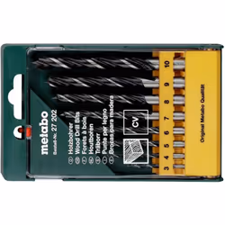 Informations techniques Quantités (LOV – uniqmt pour titre) : 8 pièces Cassette pour forets à bois Metabo, 8 pièces Cassette ...