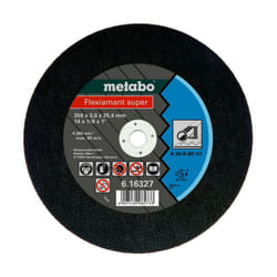 Metabo - Meules de tronçonnage Flexiamant super 350x3,0x25,4 acier