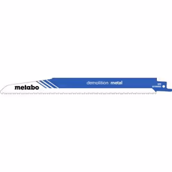 Metabo 631993000, Lames de scie sabre, Métal, Bleu, Blanc, 1,6 mm, 22,5 cm, 5 pièce(s)